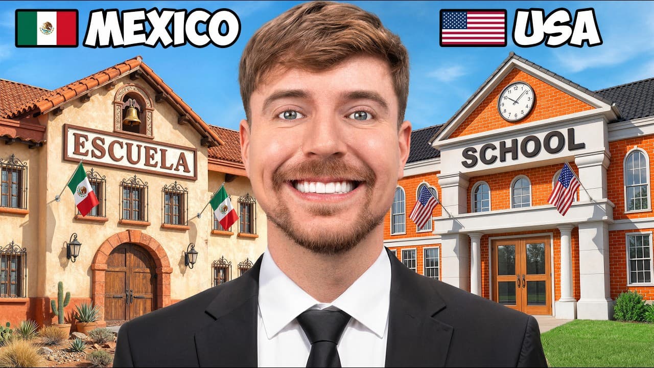 I Built 10 Schools Around The World