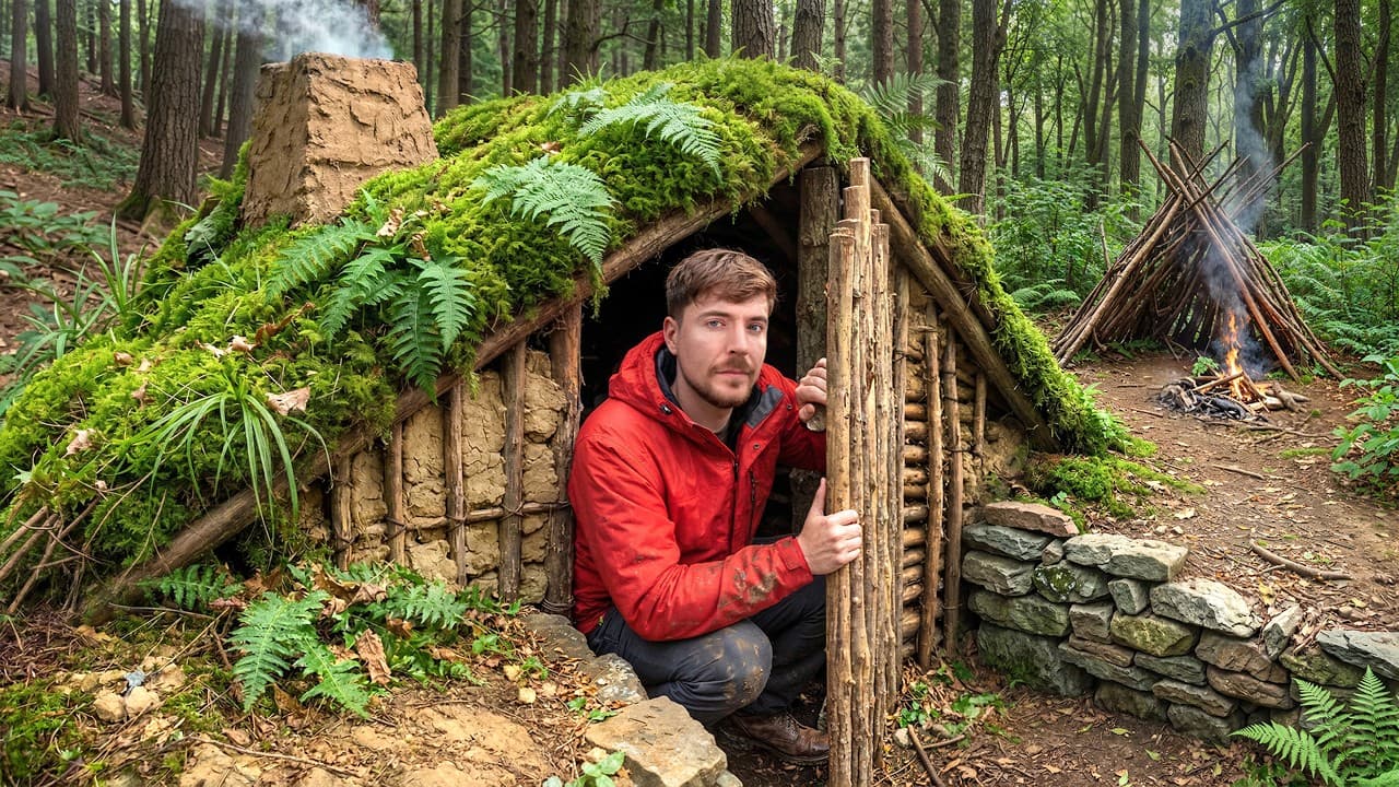 100 People Simulate Being Stranded In The Wilderness